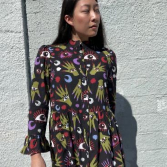 Nooworks Dresses & Skirts - Nooworks Witchy Ways Olive Dress size S